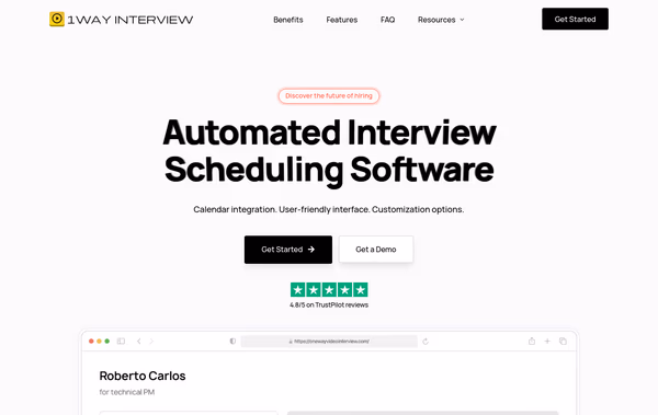 Interview Scheduling Software