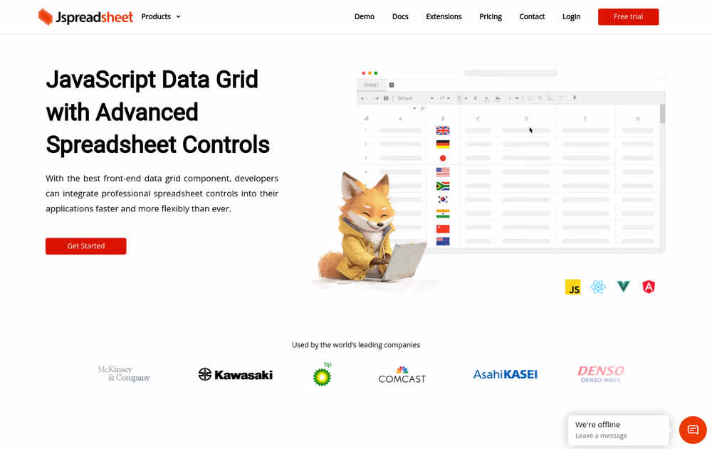 Jspreadsheet