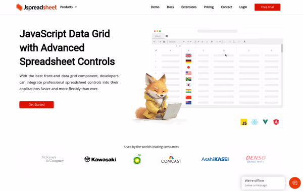 Jspreadsheet