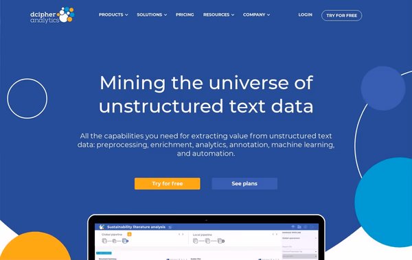Dcipher Analytics