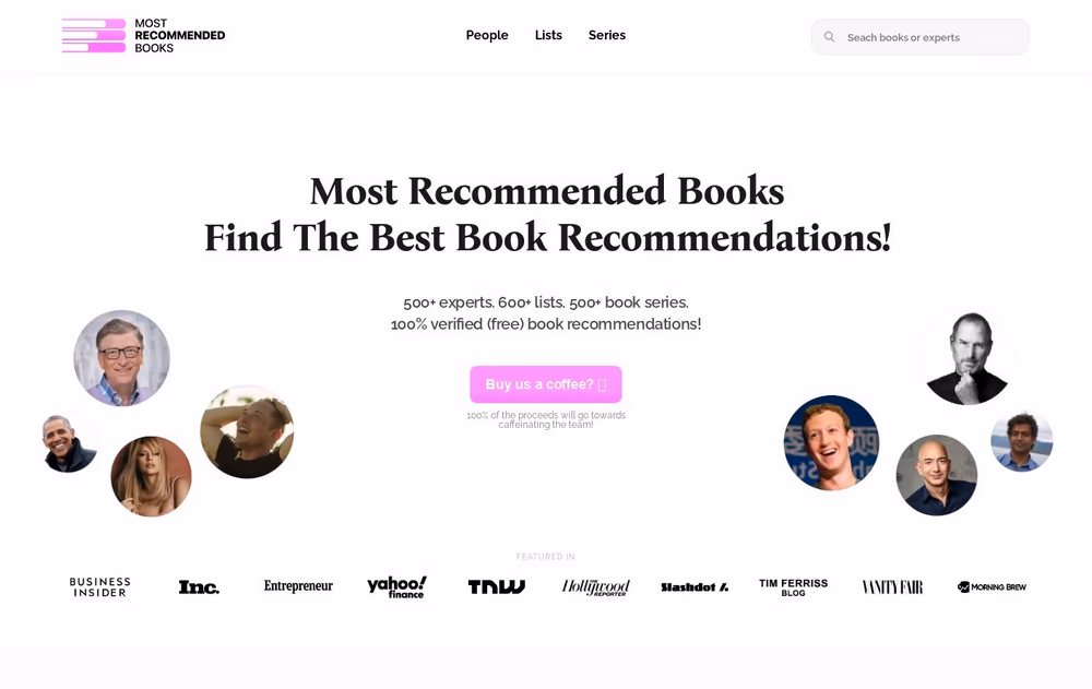 Most Recommended Books