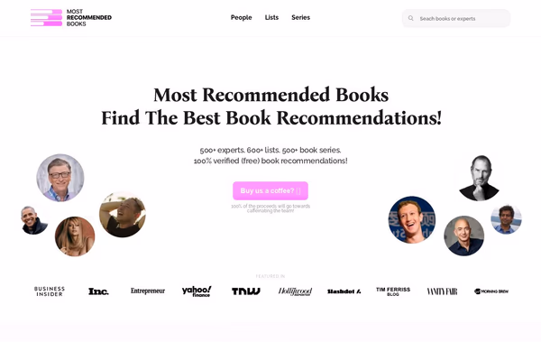 Most Recommended Books