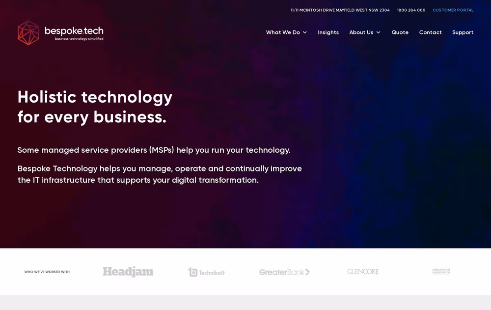Bespoke Technology