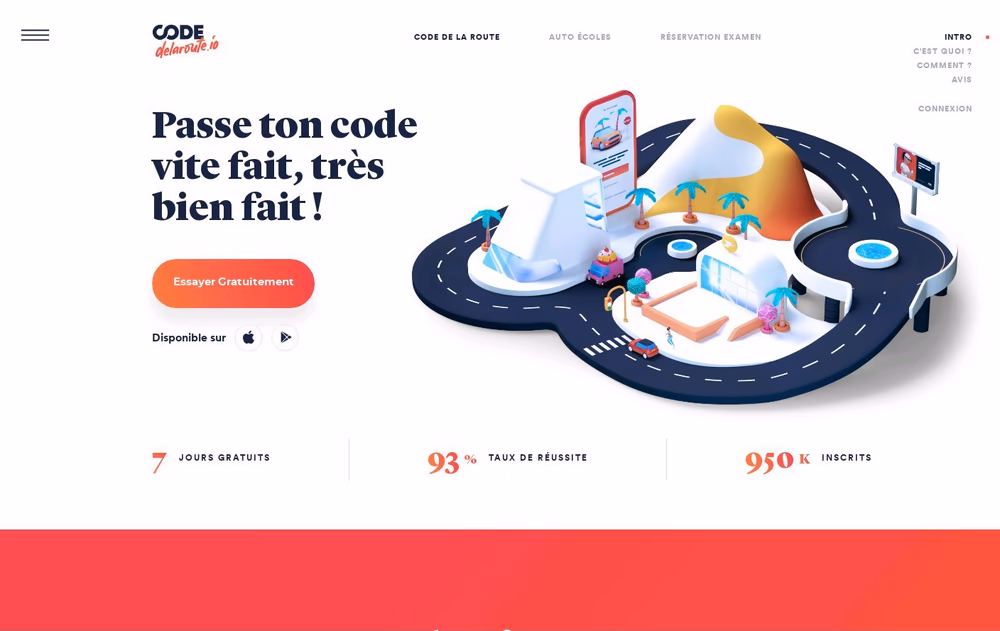 Code Delaroute