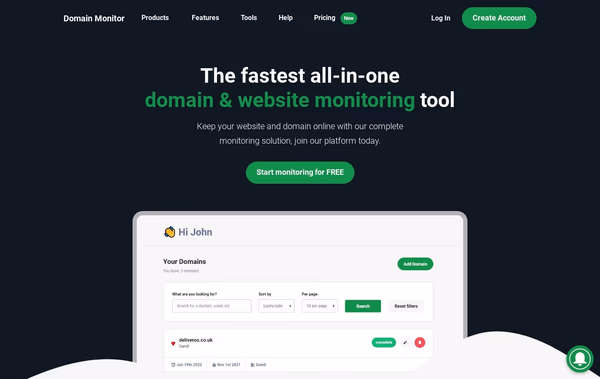 Domain Monitor