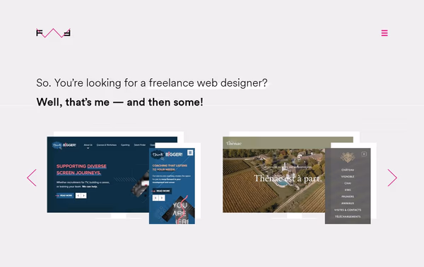 Freelance Web Design