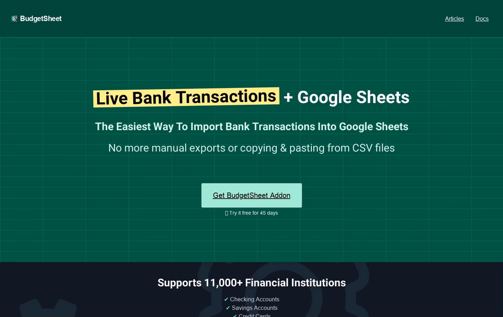 BudgetSheet