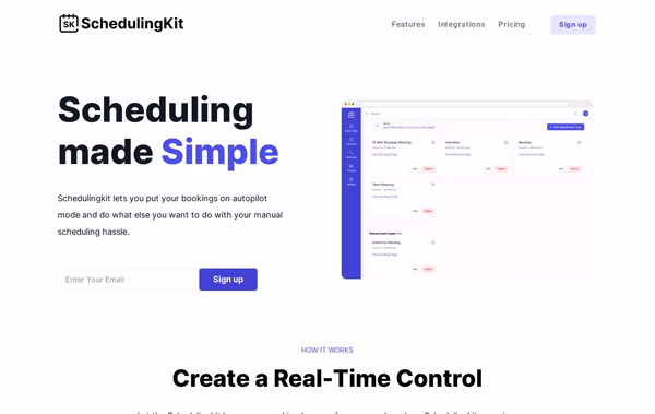 Scheduling Kit