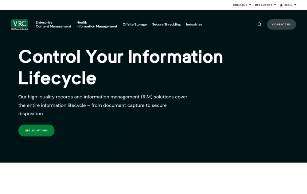 Vital Record Control
