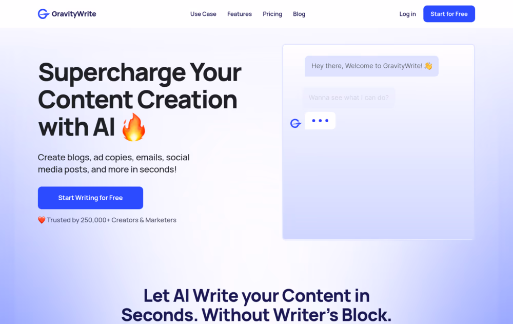 Gravity Write