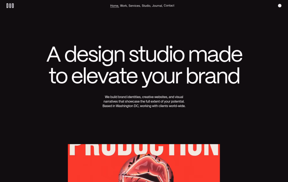 Duo Studio Website