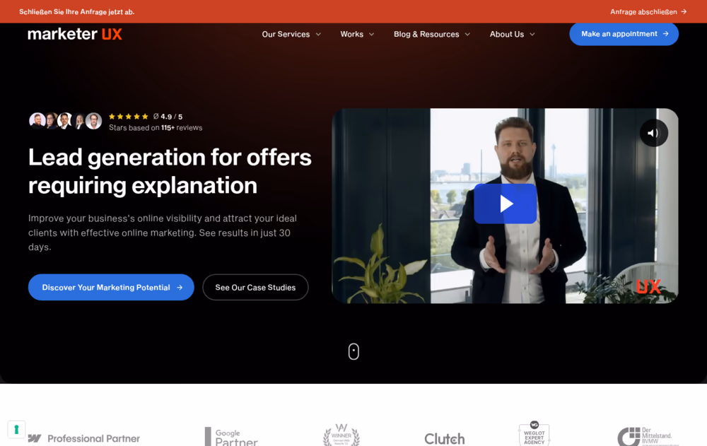 marketer ux