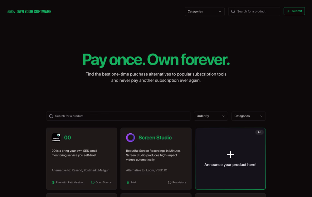 Own Your Software