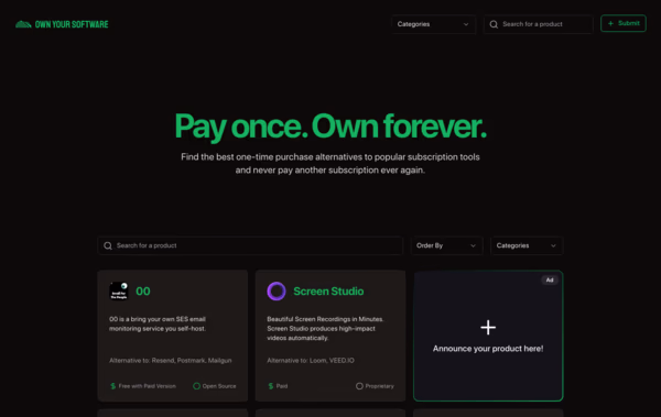 Own Your Software